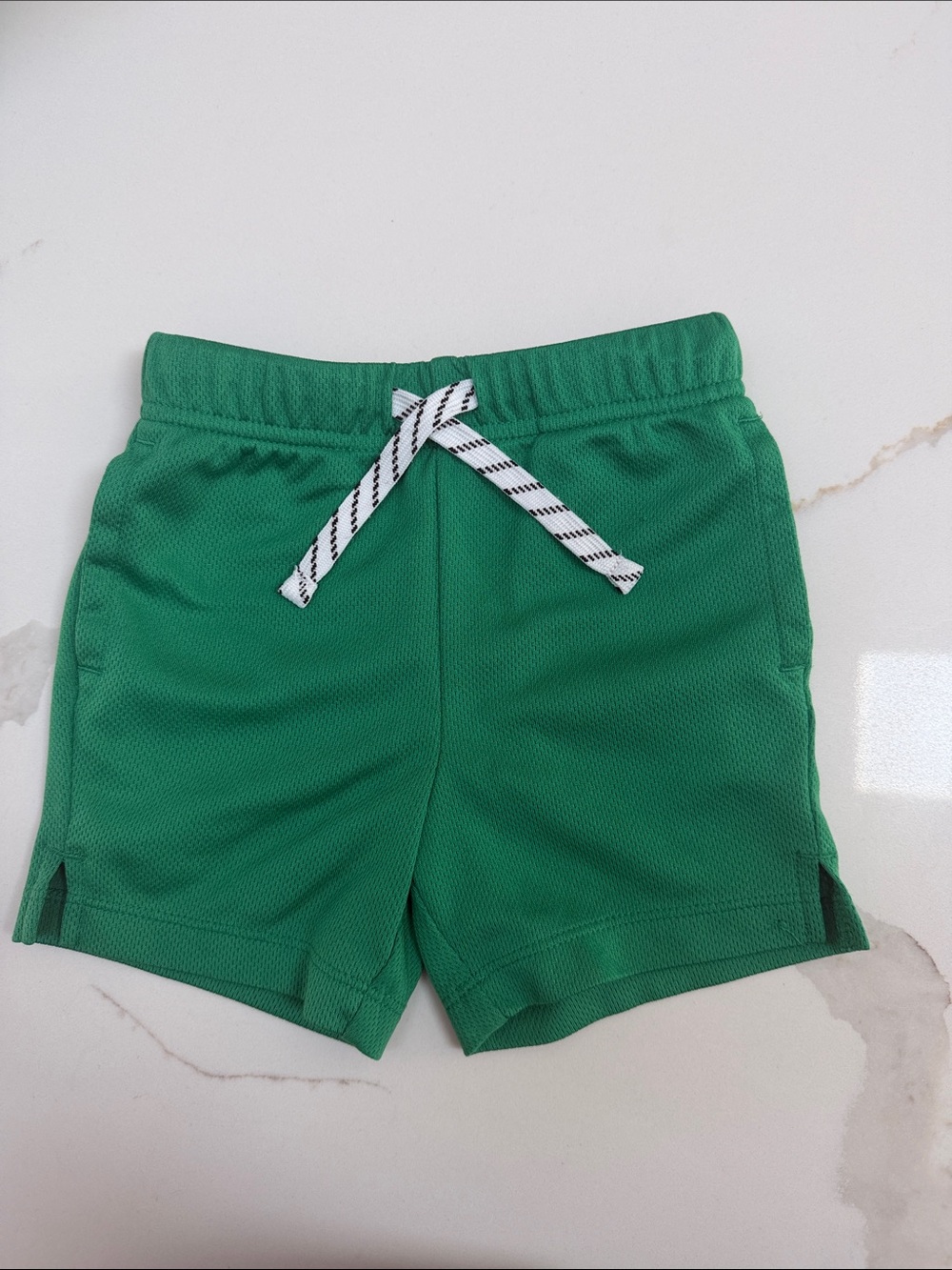 Old Navy Green Mesh Drawstring Kids' Athletic Shorts